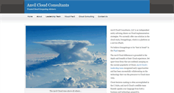 Desktop Screenshot of anvilcloudconsultants.com