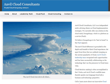 Tablet Screenshot of anvilcloudconsultants.com